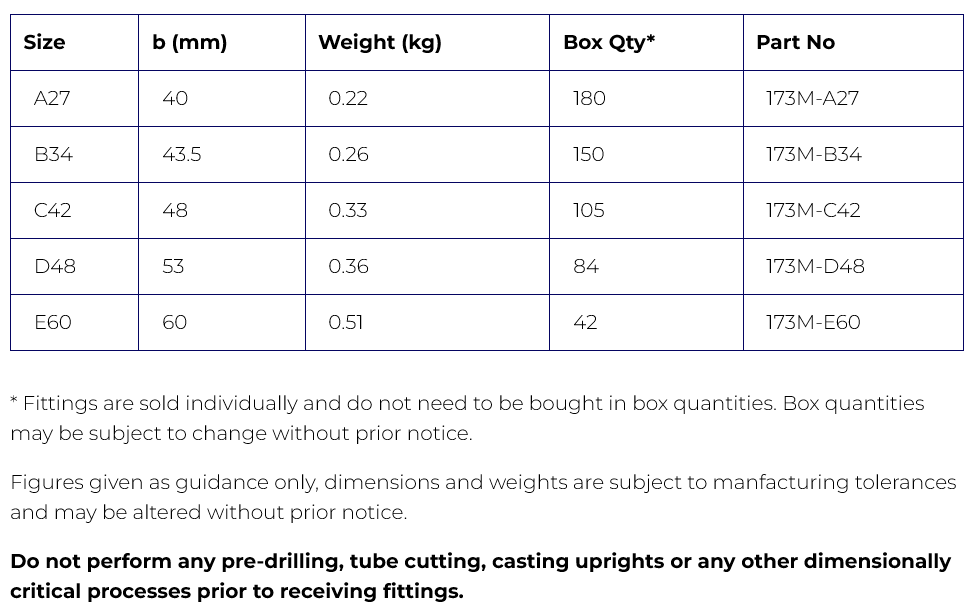 Interclamp® Type 173M [Hængselsled, han]